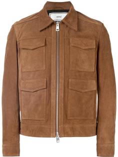 suede 4 pocket jacket Ami Alexandre Mattiussi