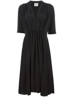 gathered front V-neck dress Forte Forte
