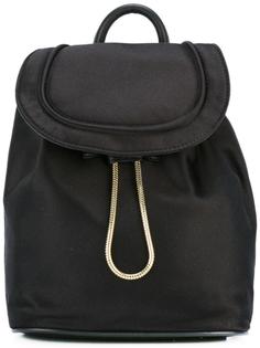 drawstring flap closure backpack Diane Von Furstenberg