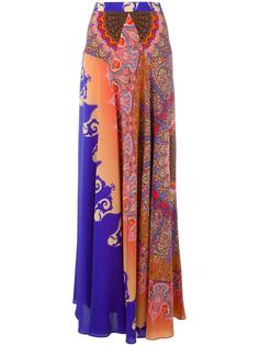 panelled long skirt Etro
