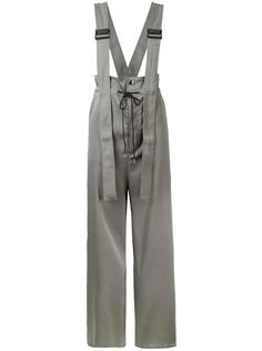 Twill Utility Braces jumpsuit G.V.G.V.