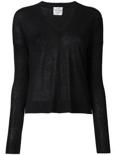 V-neck knitted blouse Forte Forte