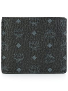складной бумажник с принтом-логотипом MCM
