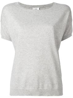 boat neck knitted top Closed