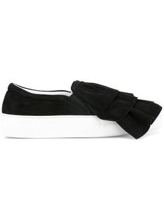 layered detail slip-on sneakers Joshua Sanders