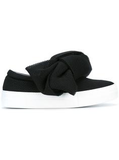 oversized bow slip-on sneakers Joshua Sanders