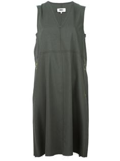 платье с панельным дизайном Mm6 Maison Margiela