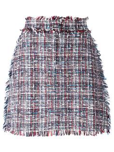 tweed straight skirt MSGM