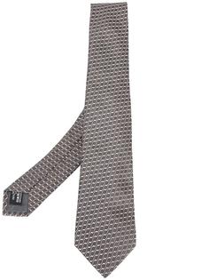 галстук с геометрическим узором Giorgio Armani