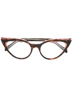 cat eye frame glasses Emilio Pucci