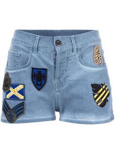 patched denim shorts Mr &amp; Mrs Italy