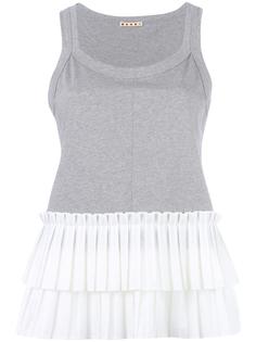 pleated tank top Marni