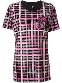 checked T-shirt Versus