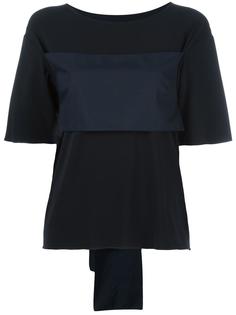 многослойная футболка Mm6 Maison Margiela