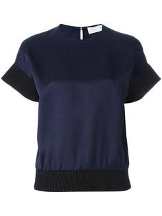 ribbed hem T-shirt Victoria Beckham