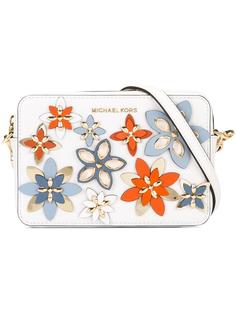сумка-футляр с цветочным украшением Michael Michael Kors