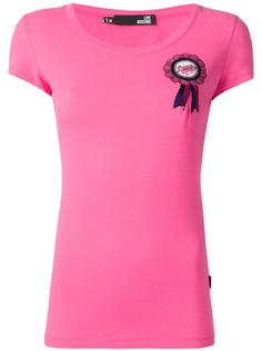 chest embroidered logo T-shirt Love Moschino