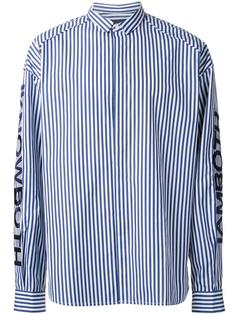 awning stripe shirt Juun.J