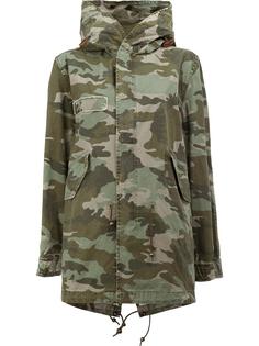 camouflage print coat Mr &amp; Mrs Italy