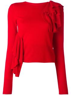 ruffled detail jumper Mm6 Maison Margiela