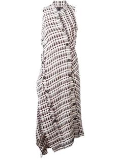 asymmetric tweed dress Proenza Schouler
