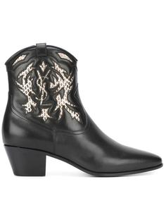 Ysl cowboy boots outlet