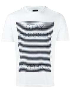 футболка с принтом Stay Focused Z Zegna