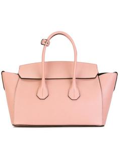 buckled handles tote Bally