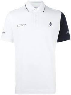 рубашка-поло с контрастной отделкой Z Zegna