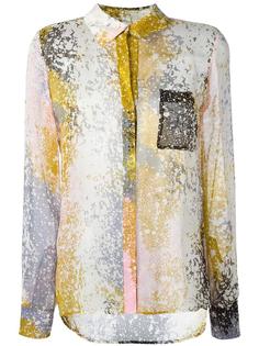 abstract print shirt Diane Von Furstenberg