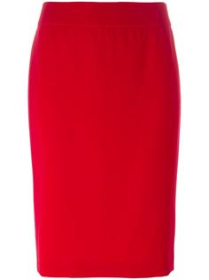 rear slit pencil skirt Armani Collezioni