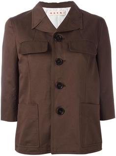 single breasted jacket Marni