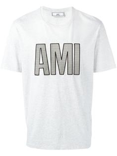 футболка с заплаткой Ami Ami Alexandre Mattiussi