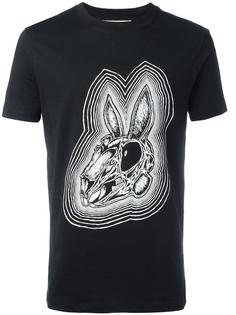 футболка с принтом Bunny McQ Alexander McQueen