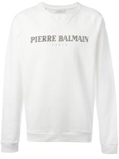 толстовка с принтом-логотипом Pierre Balmain