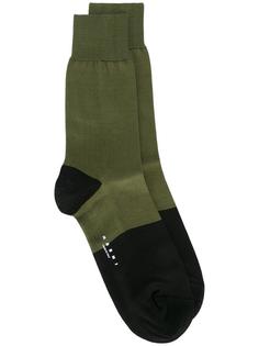 two tone socks Marni