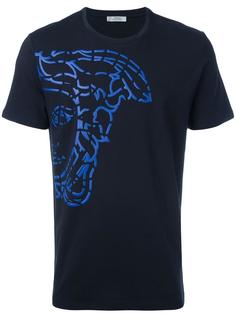 футболка с тисненым изображением Medusa Versace Collection