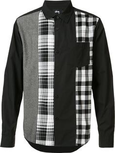 рубашка Mixed Panel Stussy