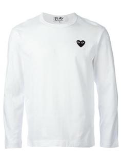 футболка с нашитым логотипом Comme Des Garçons Play