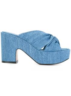 Esthert denim sandals Robert Clergerie