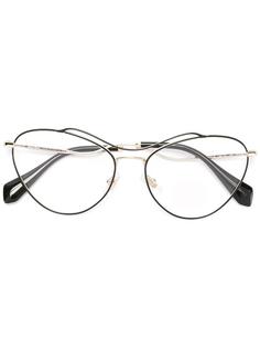 oversized glasses Miu Miu Eyewear