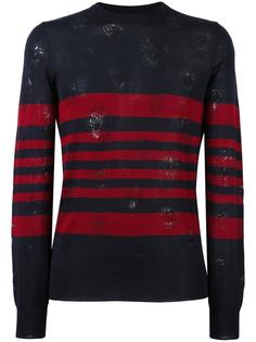 distressed jumper Alexander McQueen