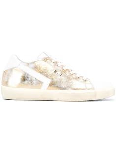 metallic sneakers Leather Crown