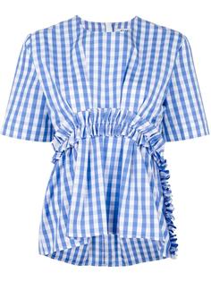 блузка с оборками MSGM