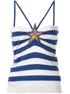 start patch striped top Just Cavalli