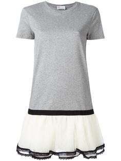 платье T-shirt Layered Red Valentino