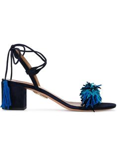 босоножки Wild Thing на устойчивом каблуке Aquazzura