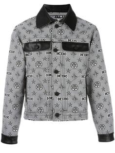 monogram print shirt jacket KTZ