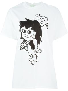 футболка с принтом анимационного персонажа Aries