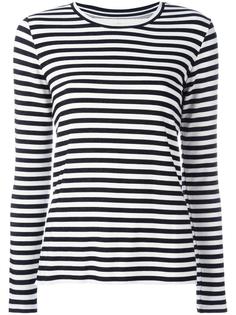 striped long sleeved top Majestic Filatures